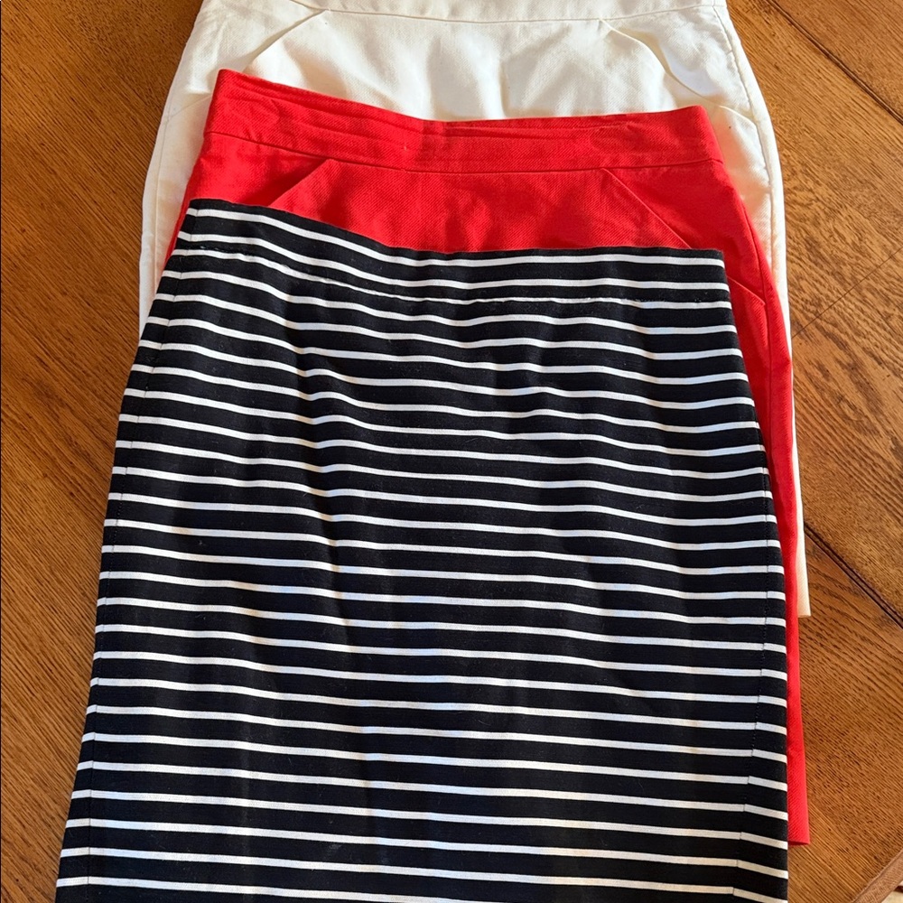 J Crew The Pencil Skirt trio Women's Skirt Set-1 price for all 3